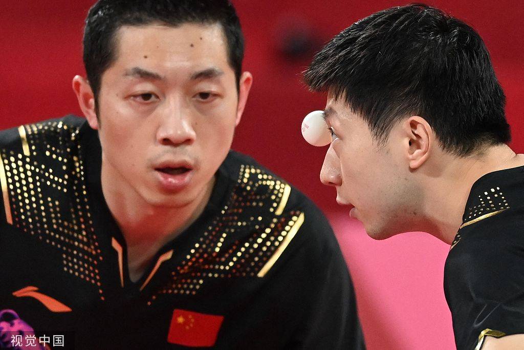 中国队鏖战德国队，许昕刷新纪录